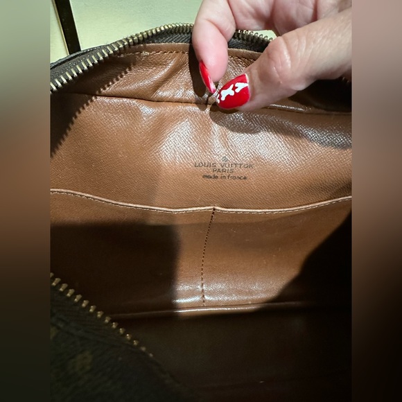 Authentic Louis Vuitton Compiegne 28 w/added unbranded chain - Picture 9 of 14